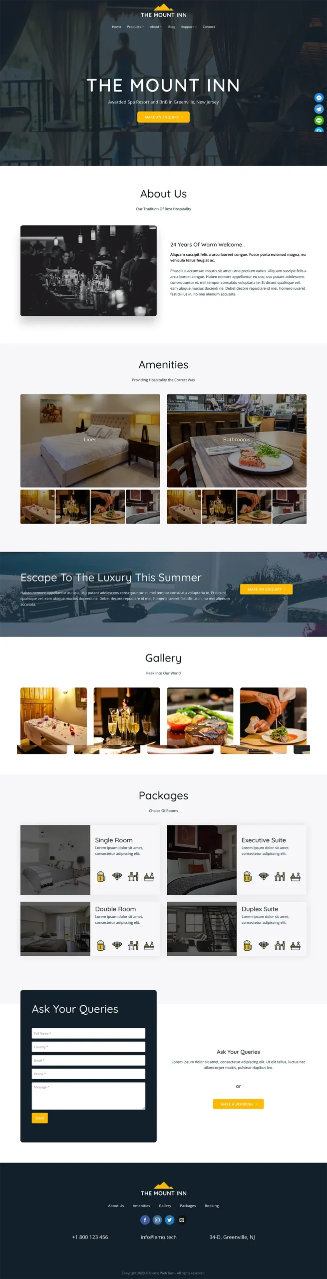 热销B2B询盘展示型模版插图36