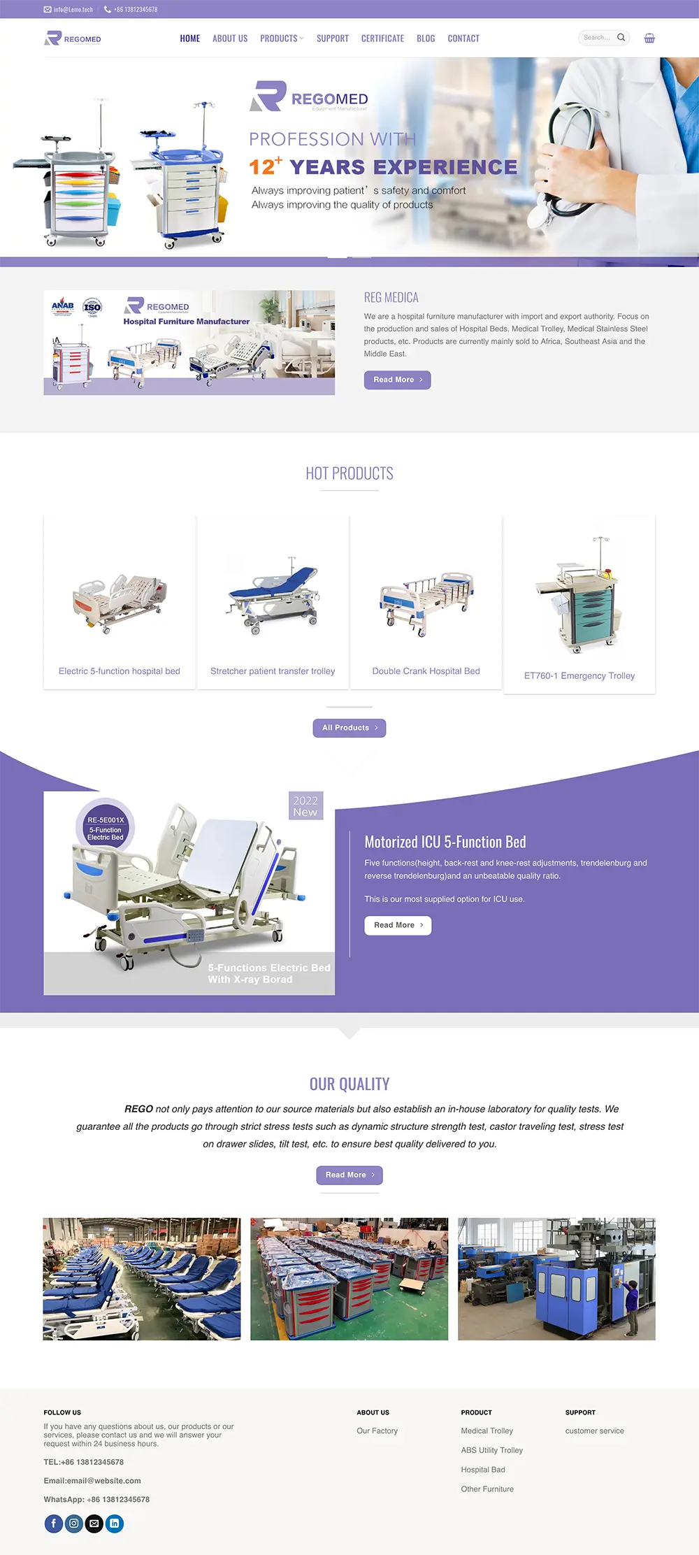 热销B2B询盘展示型模版插图41